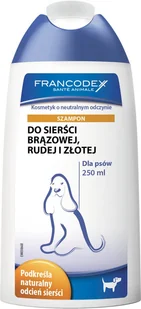 FRANCODEX Szampon do brązowej sierści - Szampony i odżywki dla psów - miniaturka - grafika 1