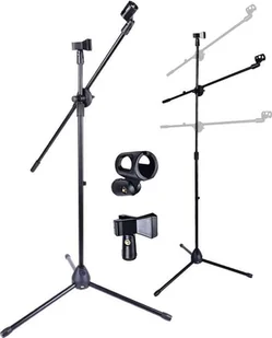 OEM NN M2 statyw mikrofonowy podwójny łamany na 2 mikrofony - Akcesoria do komputerów stacjonarnych - miniaturka - grafika 1