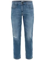 Spodnie męskie - Camel Active Dżinsy - Slim fit - w kolorze niebieskim - miniaturka - grafika 1