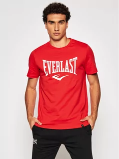 Koszulki męskie - Everlast T-Shirt 807580-60 Czerwony Regular Fit - grafika 1