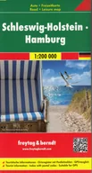 Atlasy i mapy - Freytag&amp;Berndt NIemcy część 12 Szlezwik-Holsztyn Hamburg mapa 1:200 000 Freytag & Berndt - miniaturka - grafika 1