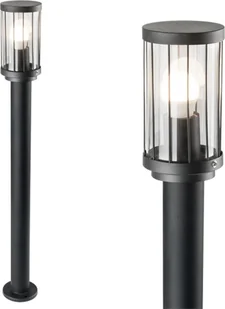 Polux Lampa ogrodowa FIORD słupek 80cm czarna E27 312327 Polux - Lampy ogrodowe - miniaturka - grafika 1