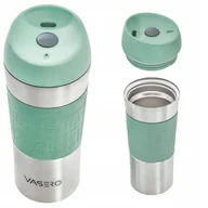 Kubki termiczne - POJEMNY KUBEK TERMICZNY TERMOS ANTYPOŚLIZGOWY - miniaturka - grafika 1