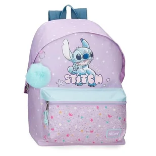 Disney Joumma Lovely Stitch plecak na notebooka 33.8 cm wózek z możliwością dostosowania fioletowy 31,5 x 44 x 15 cm poliester 20,46 l - Plecaki - miniaturka - grafika 1