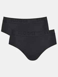 Sloggi Slipy (2 pary) w kolorze czarnym - Majtki męskie - miniaturka - grafika 1