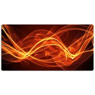 Podkładki na biurko - Mata ochronna na biurko Czerwony płomień 120x60 cm, Dywanomat - miniaturka - grafika 1
