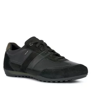 Półbuty męskie - Sneakersy Geox U Wells U25T5B 022EK C9997 Black - grafika 1