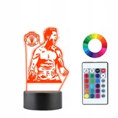 Lampy stojące - Lampka Nocna 3D Led CRISTIANO RONALDO - miniaturka - grafika 1