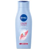 Szampony do włosów - Nivea Color Protect łagodny szampon do włosów farbowanych 400ml 92462-uniw - miniaturka - grafika 1