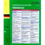 Książki do nauki języka niemieckiego - Błyskawicznie podróże niemiecki PONS - miniaturka - grafika 1
