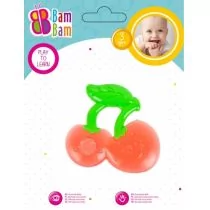BAM BAM Bam Bam Gryzak Czeresnie 2/360 - Gryzaki dla dzieci - miniaturka - grafika 1