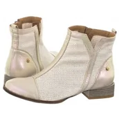 Botki damskie - Botki Jasnobeżowe 06397-22/00-1 (MA1192-a) Maciejka - miniaturka - grafika 1