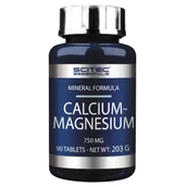 Witaminy i minerały - Scitec Calcium-Magnesium - 90tabs. Wapń Magnez - miniaturka - grafika 1