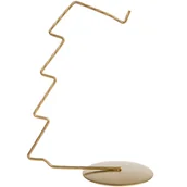 Bombki - Stojak na bombkę Choinka 15cm Wieszak na Bombki Złoty - miniaturka - grafika 1