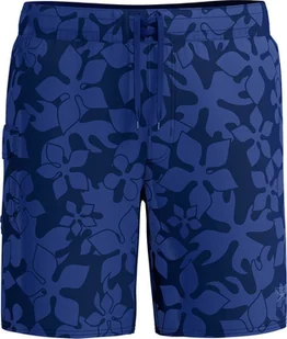 Męskie Szorty Print Brdshrt 18" fiery red/white/french blue rozmiar 34 - Spodnie sportowe męskie - miniaturka - grafika 1