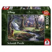 Puzzle - Schmidt Spiele PQ Puzzle 1000 el. THOMAS KINKADE Śpiąca królewna (Disney) - miniaturka - grafika 1