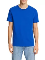 Koszulki męskie - ESPRIT Koszulka w kolorze niebieskim - miniaturka - grafika 1
