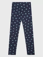 Legginsy - United Colors Of Benetton Legginsy 33KCCF02W Granatowy Slim Fit - miniaturka - grafika 1