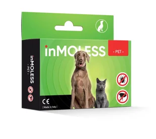 Inmoless Ultradźwiękowy odstraszacz na pchły i kleszcze dla zwierząt domowych Inmoless Pet - Black - Artykuły przeciw pasożytom - miniaturka - grafika 4