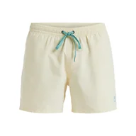 Kąpielówki męskie - Szorty kąpielowe dla Mężczyzn EVERYDAY SOLID VOLLEY 15" Żółty - miniaturka - grafika 1