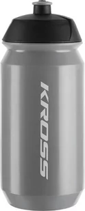 Bidon rowerowy Kross Pure 500ml szary - Shakery i bidony sportowe - miniaturka - grafika 1