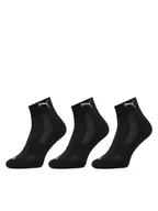 Skarpetki damskie - Puma Zestaw 3 par niskich skarpet unisex 938581 01 Czarny - miniaturka - grafika 1