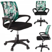 Fotele i krzesła biurowe - Krzesło biurowe na kółkach obrotowe dziecięce - miniaturka - grafika 1