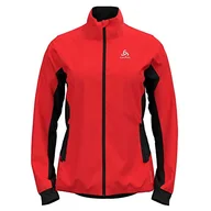 Kurtki damskie - Odlo Kurtka damska Brensholmen, Poppy Red - Black, L - miniaturka - grafika 1