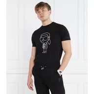 Koszulki męskie - Karl Lagerfeld T-shirt | Regular Fit - miniaturka - grafika 1