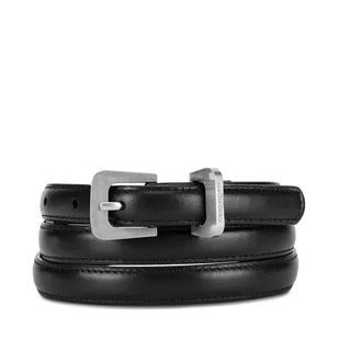 Pasek Damski Gino Rossi BLYL24003-2 SVL Czarny - Paski - miniaturka - grafika 1