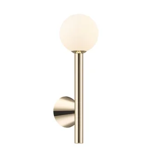 Elegancka, złota lampa ścienna W0574-01B-F7AA z serii ARCTURUS - Lampy ścienne - miniaturka - grafika 1