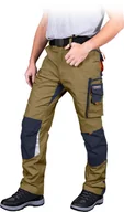 Odzież robocza - SPODNIE OCHRONNE DO PASA LHOLLMAN LH-NA-T; KHAKI-GRANATOWO-POMARAŃCZOWY - miniaturka - grafika 1