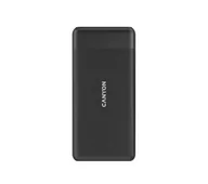 Powerbanki - Canyon PB-109 (czarny) 10000mAh - miniaturka - grafika 1