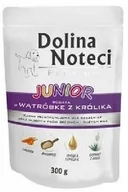 Mokra karma dla psów - Dolina Noteci PREMIUM Junior bogata w wątróbkę z królika 6 x 300g - miniaturka - grafika 1