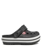 Buty dla chłopców - Crocs Klapki Crocs Crocband Kids Clog T 207005 Czarny - miniaturka - grafika 1