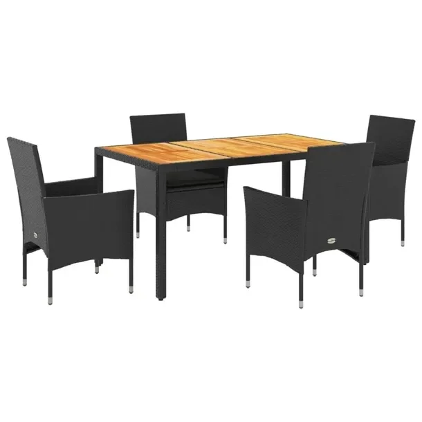 Zestaw Mebli Ogrodowych Stół Krzesła Rattan Do Restauracji Ogrodu Na Taras