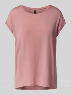 T-shirt o kroju regular fit z mieszanki lyocellu model ‘AVA’ - Koszulki i topy damskie - miniaturka - grafika 1