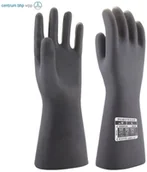Rękawice robocze - RĘKAWICA CHEMICZNA NEOPRENOWA PORTWEST A820; CZARNY - miniaturka - grafika 1
