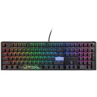 Klawiatury - Ducky One 3 Classic Black/White Klawiatura Gamingowa RGB LED - MX-Blue (US) - miniaturka - grafika 1