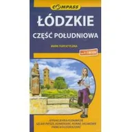 Atlasy i mapy - Wydawnictwo Compass Łódzkie - część południowa. Mapa w skali 1:100 000 - Compass - miniaturka - grafika 1