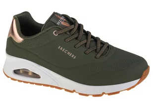 Skechers Uno-Shimmer Away 155196-OLV, Damskie, buty sneakers, Zielony - Moda i Uroda OUTLET - miniaturka - grafika 1