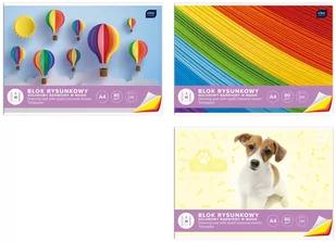 Inter-druk INTERDRUK Blok RYSUNKOWY KOLOROWY A3 20K. - Szkolne artykuły papiernicze - miniaturka - grafika 2