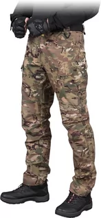 Spodnie męskie - Spodnie męskie bojówki taktyczne wojskowe Moro 3XL - grafika 1
