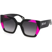 Okulary przeciwsłoneczne - Just Cavalli Okulary damskie, Shiny Black, 53 - miniaturka - grafika 1