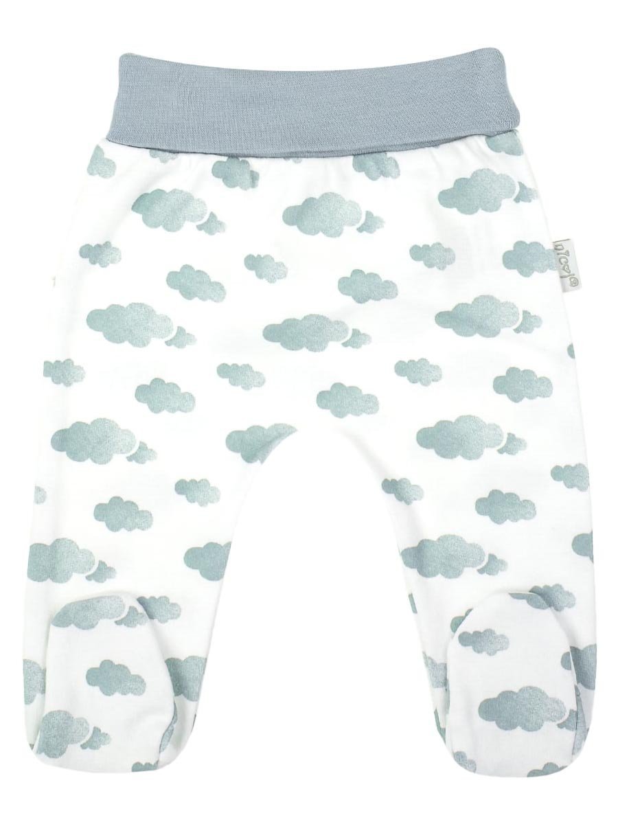 Chłopięcy Półśpioch bawełniany Chmurka błękitny, Nicol,r.68