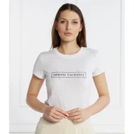 Koszulki i topy damskie - Armani Exchange T-shirt | Regular Fit - miniaturka - grafika 1