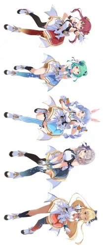 Plakat Anime Manga HoloLIVE holo_062 A2 (custom)