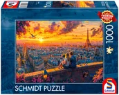 Puzzle - Schmidt, Puzzle PQ Szepty z dachu Paryża, 1000 el. - miniaturka - grafika 1
