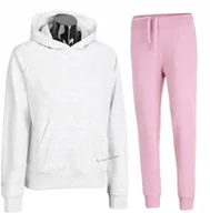 Spodnie sportowe damskie - 4F DAMSKI DRES BAWEĹNA KOMPLET BLUZA SPODNIE / rozm S - miniaturka - grafika 1