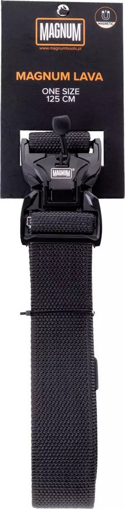 Pasek do spodni Magnum Lava czarny mocny 125cm